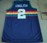 NBA 2 English Denver Nuggets Maillot Marine imprimé